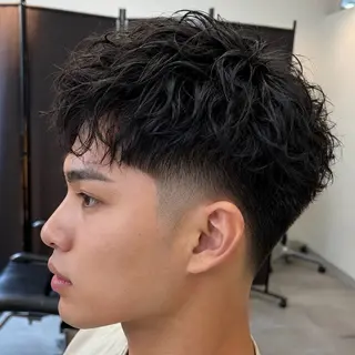 パーマ メンズ 男の理想を叶える🔥 メンズパーマ特化|関のヘアスタイル