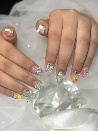 ネイル salon luge あめ🍬のネイルデザイン