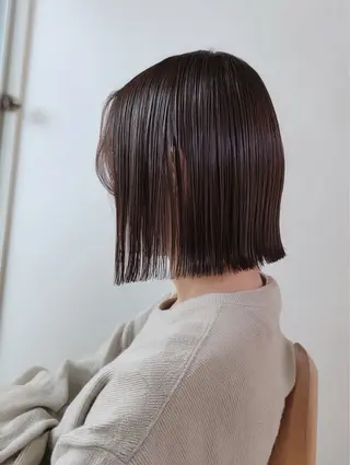 ミディアム きょうか🩶 /艶髪/髪質改善のヘアスタイル