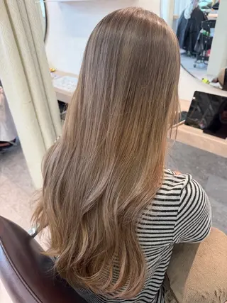 カラー 松永 果菜のヘアスタイル