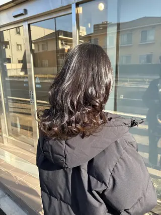 セミロング 渡辺 健太郎のヘアスタイル