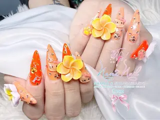 セミロング Linanail Nambaのネイルデザイン