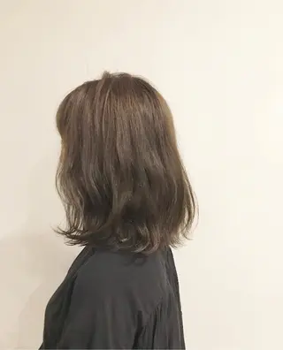 ミディアム カラー mayo 🐄🌈のヘアスタイル