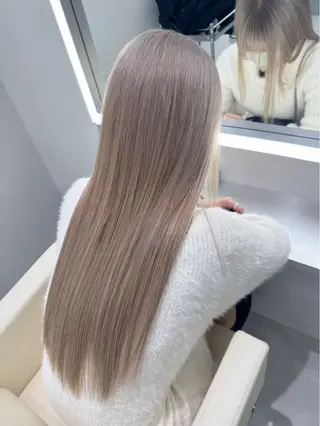 カラー tace新宿 あおいのヘアスタイル