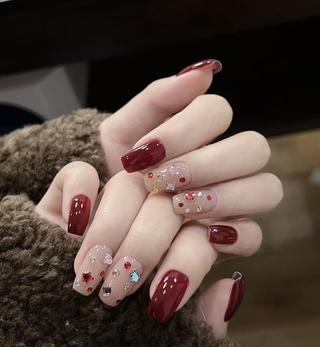 ネイル By moonネイル 🌷ワンホン/韓国風のネイルデザイン