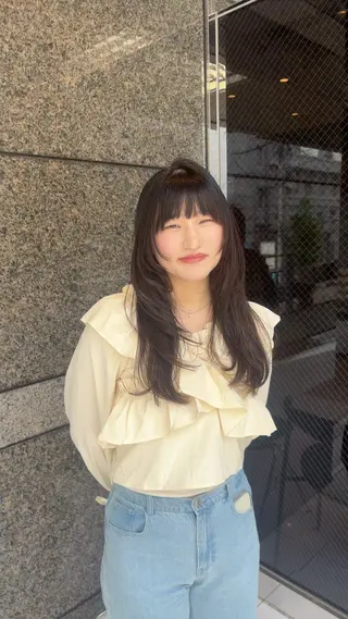 ロング hitomi ♡ 自由が丘アシスタントのヘアスタイル