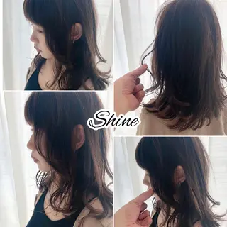 セミロング カラー ヘアアレンジ UNIX N.horiiのその他イメージ