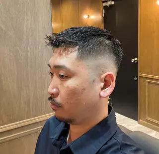 ショート 本町No1カット集団 AFROのヘアスタイル