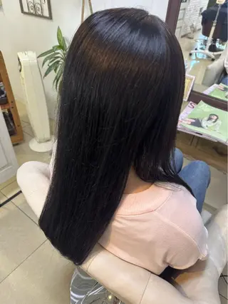 セミロング カラー eMu✧*低ダメージ カラーhayatoのヘアスタイル