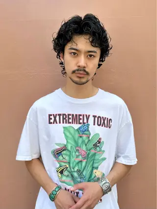 ショート メンズ ナガミ ショウのヘアスタイル