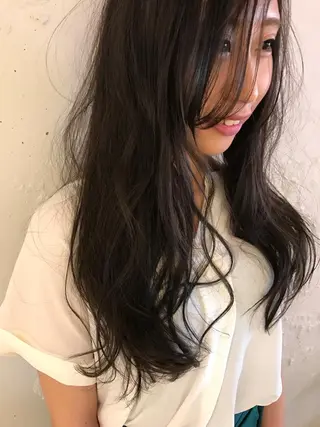 カラー ヘアアレンジ 【体験】韓国 メイク&ヘア天神のヘアスタイル