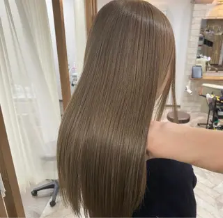 ロング カラー パーマ ヘアアレンジ メンズ キッズ ネイル マツエク・マツパ アイブロウ エクステモデル募集 💗大阪梅田/川上のヘアスタイル