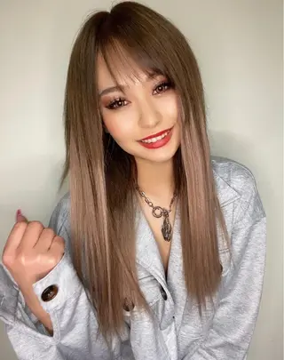 カラー 関東 蓮太のヘアスタイル
