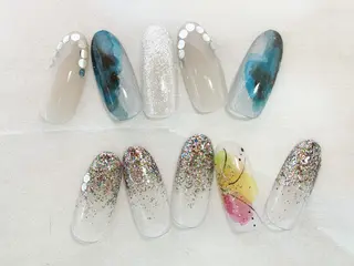 ネイル orbe 立石のネイルデザイン
