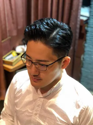 メンズ つちもち まるみのヘアスタイル