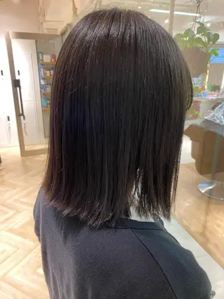 ミディアム 🐩透明感ミルクティ ーピンクニイナ🐩のヘアスタイル