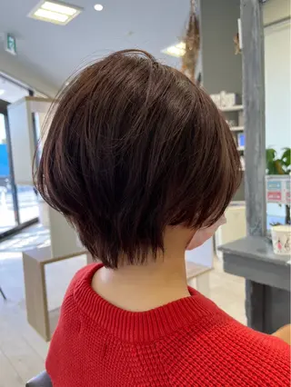 ショート 村上 佳織のヘアスタイル
