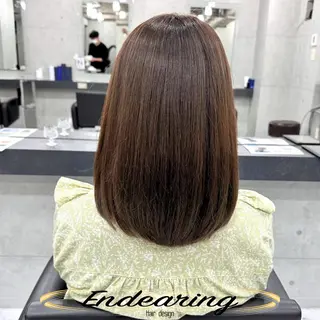 カラー Endearing 銀座/レイヤーカットのヘアスタイル