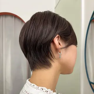 ショート カラー 朝が楽になるパーマ /ミリヤのヘアスタイル