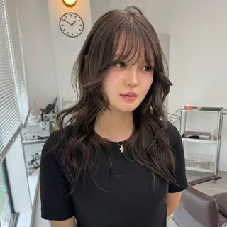 ロング カラー エクステモデル募集 💗大阪梅田/川上のヘアスタイル