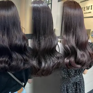 ロング カラー ブリーチなしカラー kana🐱のヘアスタイル