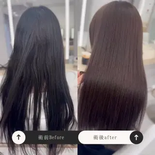 セミロング 🫧透明感 × 艶髪カラー🫧このかのヘアスタイル