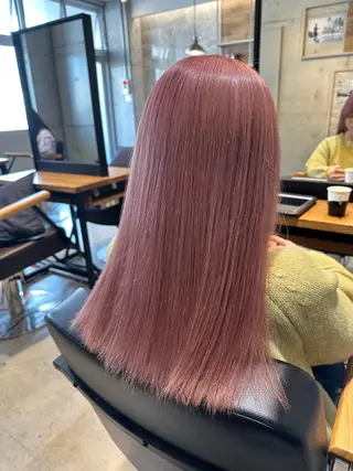 カラー ✂︎ 艶カラー /透明感カラーのヘアスタイル