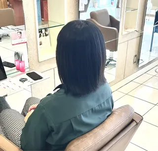ミディアム カラー 🫧似合わせ×艶🫧 吉田 陽菜のヘアスタイル