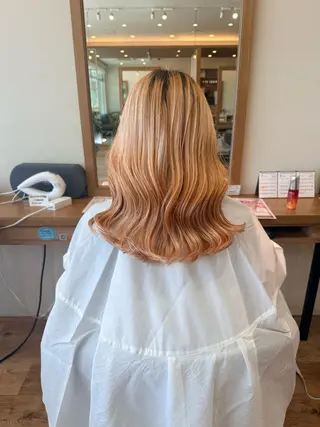 ロング 原尾 あやなのヘアスタイル