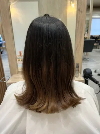 ミディアム あかり🌷 カラーリストのヘアスタイル