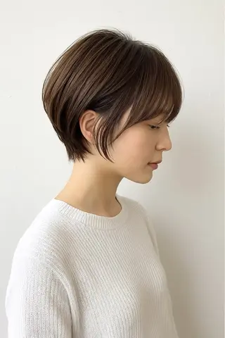 ショート カラー 藤田 祥平のヘアスタイル