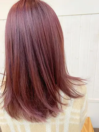 セミロング カラー 髪を綺麗にする人 似合わせ　DAITOのヘアスタイル