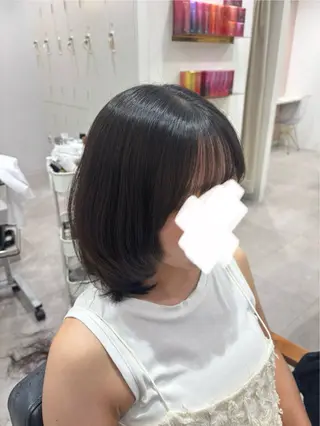 ミディアム 田中澪🩵ྀི /HUG横浜のヘアスタイル
