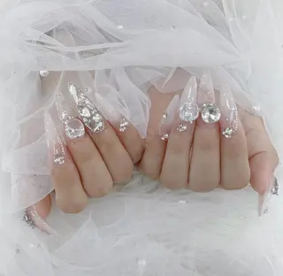 ロング カラー yuna ユナのネイルデザイン