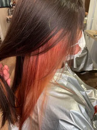 ロング andKおもろまち店 艶ダブルカラー✨のヘアスタイル