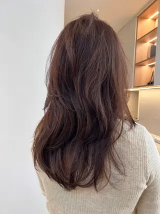 ミディアム カラー 村上|髪質改善 プロデュースのヘアスタイル