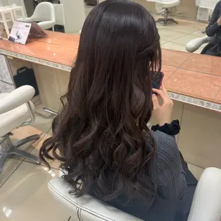 ロング カラー ヘアアレンジ モデル募集中🌟 ふくむらのヘアスタイル