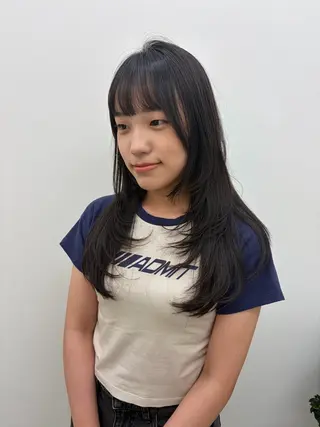 ロング 後藤 陽花子のヘアスタイル
