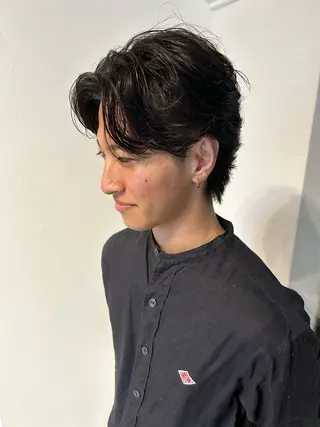 カラー メンズ annuy ハルタのヘアスタイル