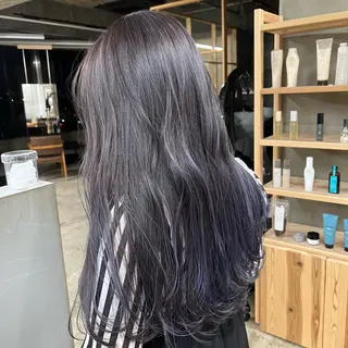 ロング カラー freera 希帆 kihoのヘアスタイル