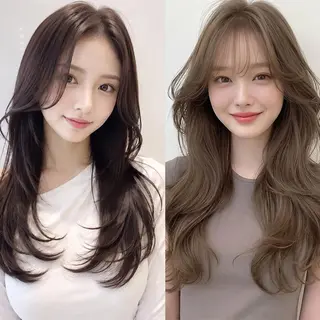 ロング ミニモ人気①位🥇 似合わせ×髪質改善のヘアスタイル
