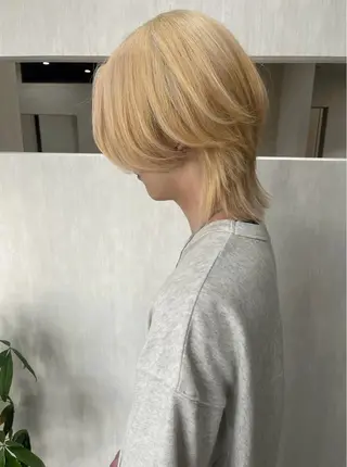 ミディアム MOMO🍑 /顔周り/垢抜けのヘアスタイル