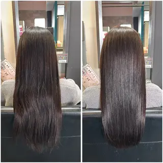 ロング 国府田 裕のヘアスタイル