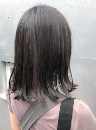 ミディアム 🌺柔らか透明感 カラー🌊MAMIのヘアスタイル