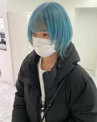 ショート カラー 💗🤍透明感カラー 🤍💗kanonのヘアスタイル