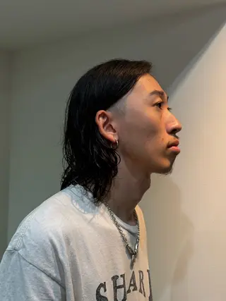 セミロング メンズ モモ モデル様募集のヘアスタイル