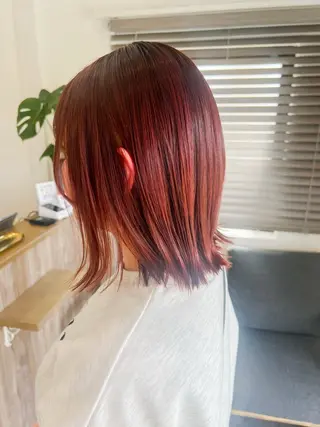 ミディアム 野澤 宏弥のヘアスタイル