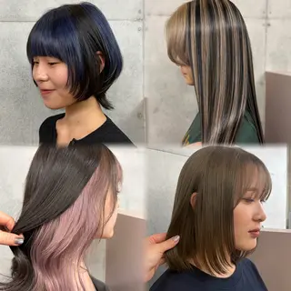カラー 🖤里央愛🖤 カットモデル募集中のヘアスタイル
