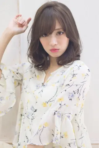 ロング カラー 寺尾 迅平のヘアスタイル
