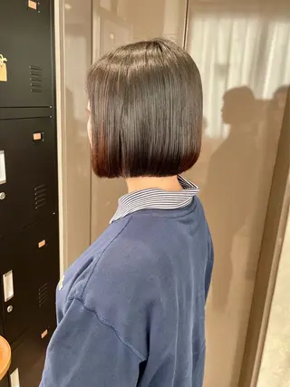 ショート カラー 大人ヘアー✁ 細野 夏奈子のヘアスタイル
